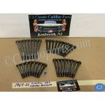 OEM 1964 1965 1966 Cadillac Deville Fleetwood Eldorado Calais 429 Engine CYLINDER HEAD BOLTS - COMPLETE SET (LEFT & RIGHT)1480973/1480979/1480975/1480974